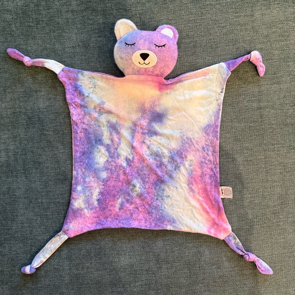 Little Sleepies Purple Watercolor Lovey